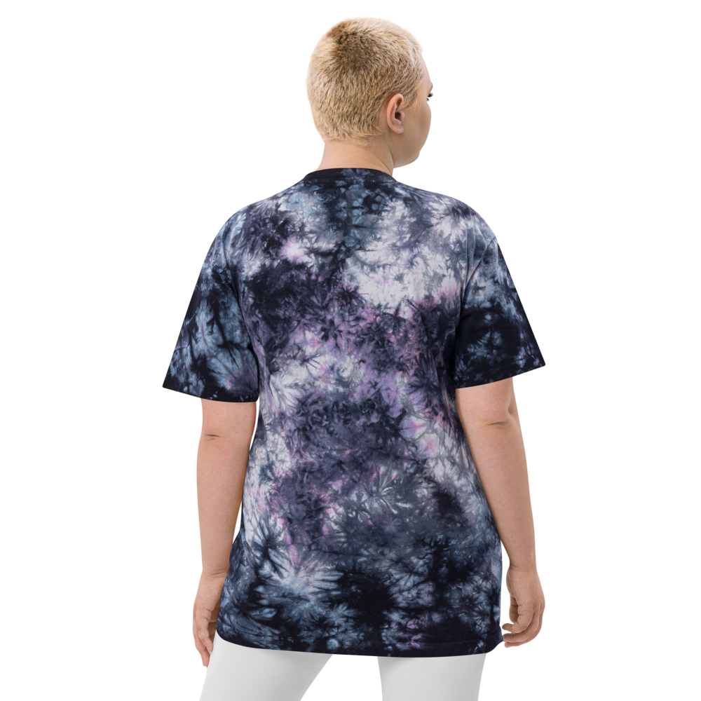 Sciviur™ Oversized Tie-Dye Tee – Street Luxury in Motion