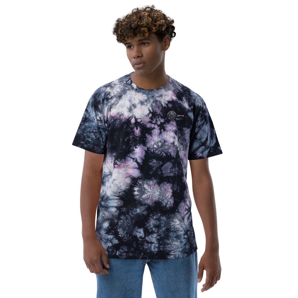 Sciviur™ Oversized Tie-Dye Tee – Street Luxury in Motion