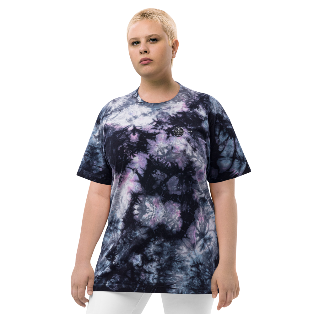 Sciviur™ Oversized Tie-Dye Tee – Street Luxury in Motion