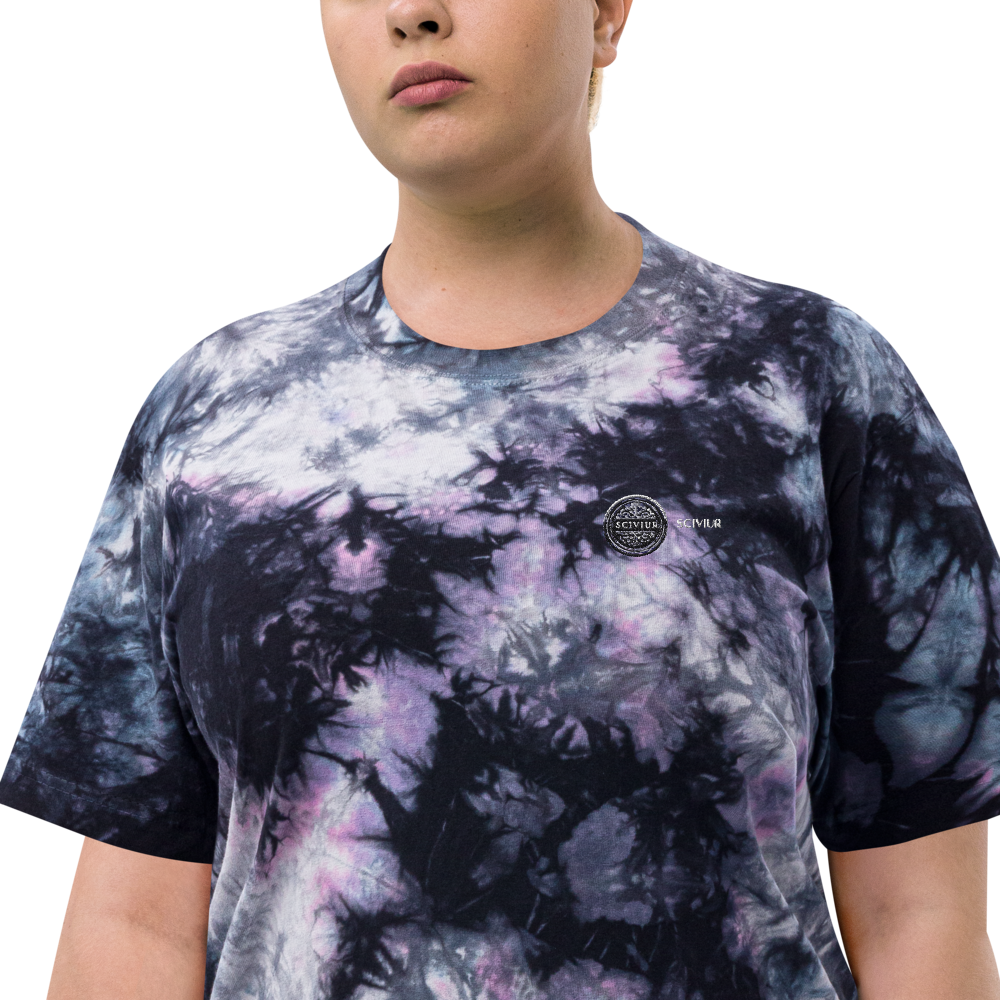 Sciviur™ Oversized Tie-Dye Tee – Street Luxury in Motion